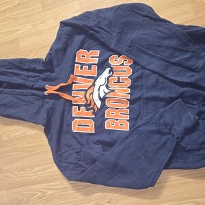NFL Denver Broncos Navy Hoodie Unisex